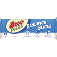 BEGA SANDWICH SLICED CHEESE 8X1.5KG