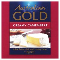 AUSTRALIAN GOLD L/L CAMEMBERT 12X115G