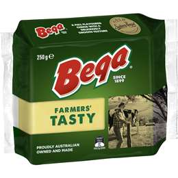 BEGA TASTY CHEESE BLOCK 24X250G