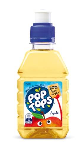 POP TOPS APPLE 24X250ML