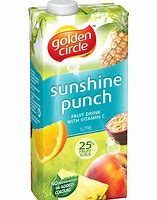 G/CIRCLE FRUIT DRINK SUNSHINE PUNCH 12X1L