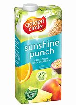 G/CIRCLE FRUIT DRINK SUNSHINE PUNCH 12X1L