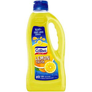 COTTEES CORDIAL LEMON 8X1LT