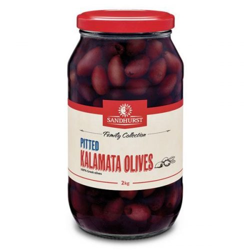 S/H KALAMATA OLIVE PIT. 6X2KG - PET