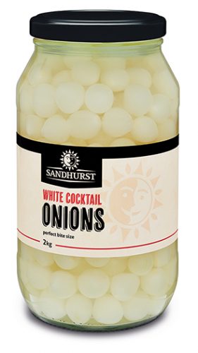 S/H COCKTAIL ONIONS 6X2.2KG - PET
