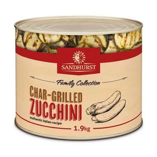 S/H CHAR GRILL ZUCCHINI 6XA8 - TIN