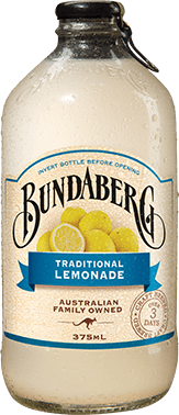 BUNDABERG LEMONADE 12X375ML