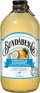 BUNDABERG PINEAPPLE+COCONUT 12X375ML