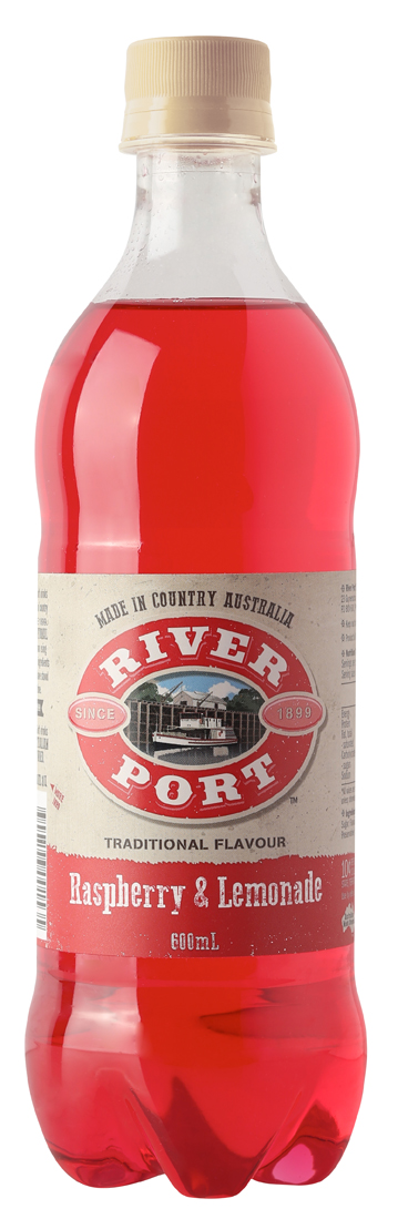 RIVER PORT RASPBERRY LEMONADE 12X600ML