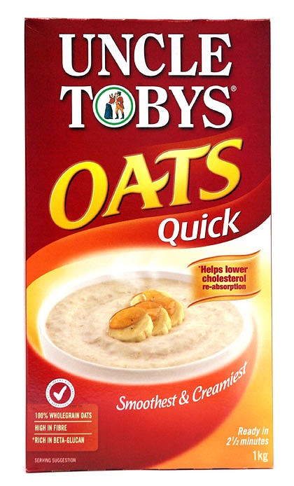 UNCLE TOBY'S QUICK OATS 9X1KG