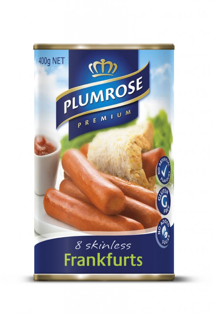PLUMROSE S/LESS FRANKS 12X400G