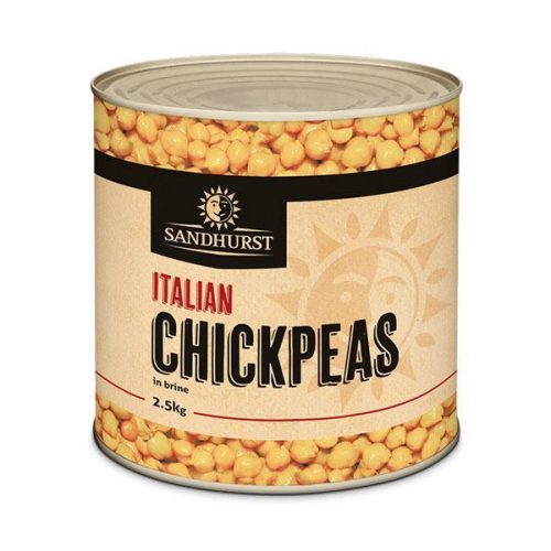 S/H CHICK PEAS IN BRINE 6XA9