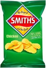 CRINKLE CUT CHICKEN 18X45G