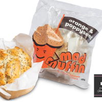 PRIEST MAD MUFFIN ORANGE+POPPYSEED I/W 1X28