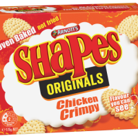 ARN SHAPES CHICKEN CRIMPY 24X175G