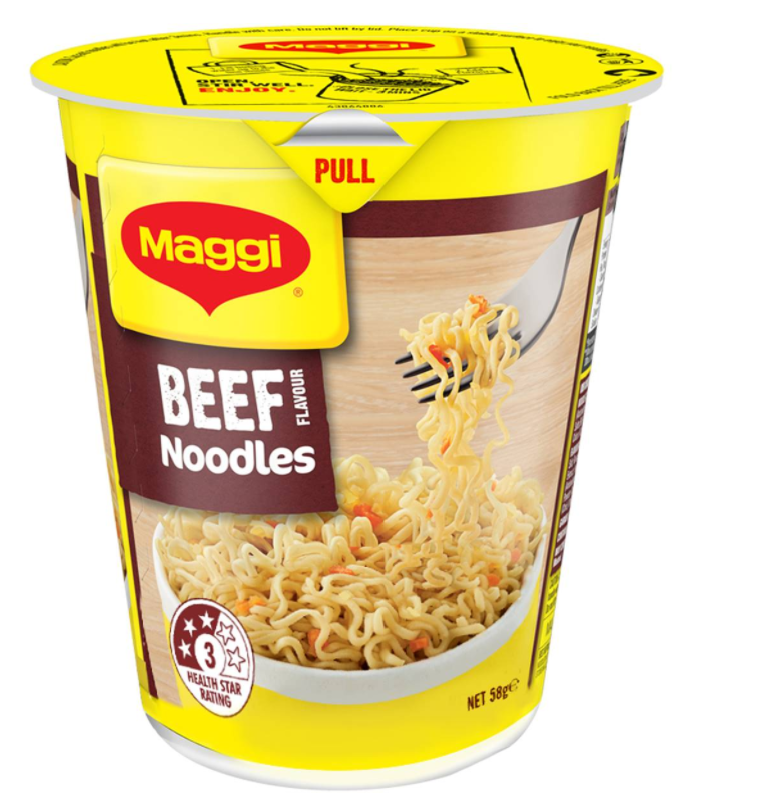 MAGGI NOODLE CUP - BEEF 12X58G