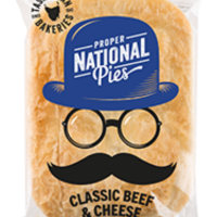 TASMANIAN BAKERIES CLASSIC BEEF & CHEESE 16X180G