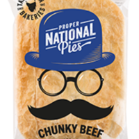 TASMANIAN BAKERIES CHUNKY BEEF 16X180G