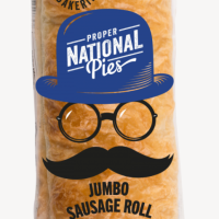 TASMANIAN BAKERIES JUMBO SAUSAGE ROLL 20X170G