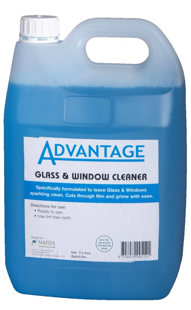 ADVANTAGE GLASS & WINDOW CLEANER 5LT