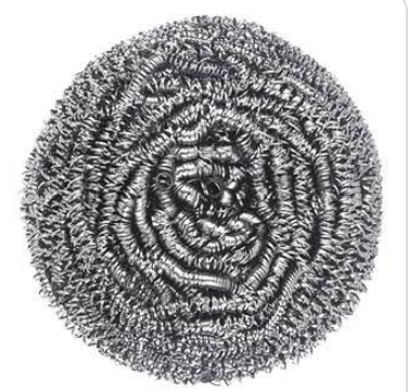 STAINLESS STEEL SCOURER 50G - 1SLV X 12PCS - SOLD BY EACH PC