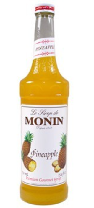 MONIN SYRUP-PINEAPPLE 6X700ML
