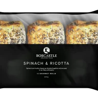 BOSCASTLE SPINACH &RICOTTA PARTY ROLL 50G 4X12
