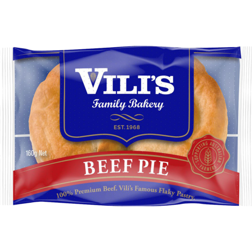 VILI'S BEEF PIE 24X160G