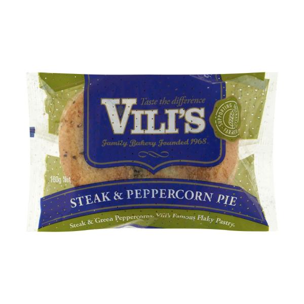 VILI'S STEAK & PEEERCORN 12X160G