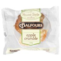 BALFOURS MUFFINS - HS APPLE CRUMBLE 15X150G
