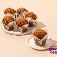PRIESTLEY'S INDIVIDUAL BANANA & WALNUT MUFFIN - 4INNER X (6PC X 145G)