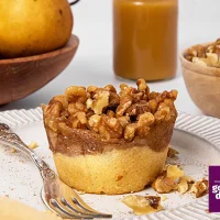 PRIESTLEY'S INDIVIDUAL PEAR & WALNUT CAKE GF DF 6INNER X (8PC X 120G)