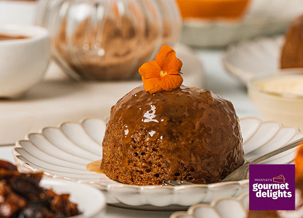 PRIESTLEY'S INDIVIDUAL STICKY DATE SELF SAUCING PUDDING 1X16