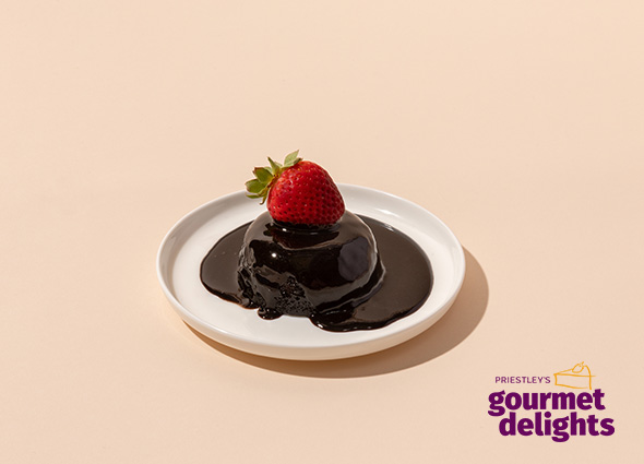 PRIESTLEY'S INDIVIDUAL CHOC SELF SAUCING PUDDING 1X16