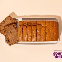PRIEST. VEGAN BANANA WALNUT LOAF  12CUT X4