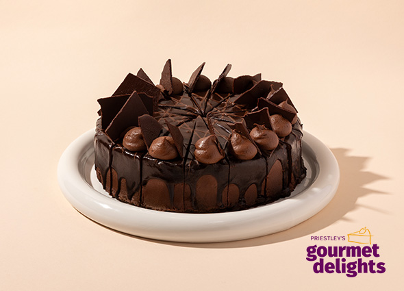 PRIESTLEY'S NERO MUD CAKE 16CUT - 2X2.46KG