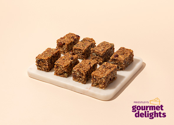 PRIESTLEY'S FRUIT & GRAIN SLICE VEGAN DAIRY FREE 6INNER X 30CUT