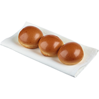 TT BRIOCHE BUN SLIDER 2.5" GLAZED 144X30G