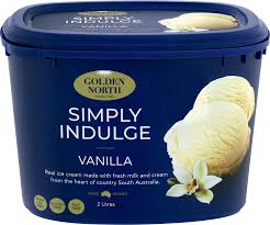 GOLDEN NORTH SIMPLY INDULGE VANILLA 6X2LT