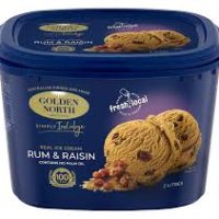 GOLDEN NORTH SIMPLY INDULGE RUM RAISIN 6X2LT