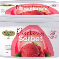 GOLDEN NORTH RASPBERRY SORBET 6X1.2LT