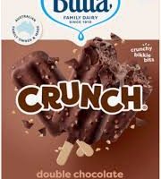 BULLA CRUNCH DOUBLE CHOC ICE CREAM STICK 5X8PACK