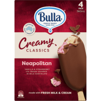 BULLA NEAPOLITAN ICE CREAM STICK 6X4PACK