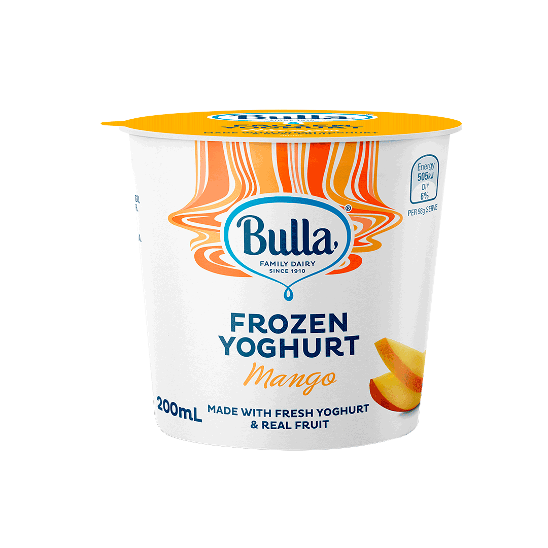 BULLA FROZEN YOGHURT MANGO 200MLX36