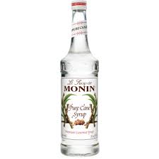 MONIN SYRUP - PURE CANE SUGAR 6X700ML
