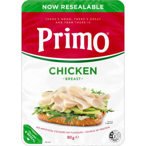 PRIMO CHICKEN BREAST 8X80G