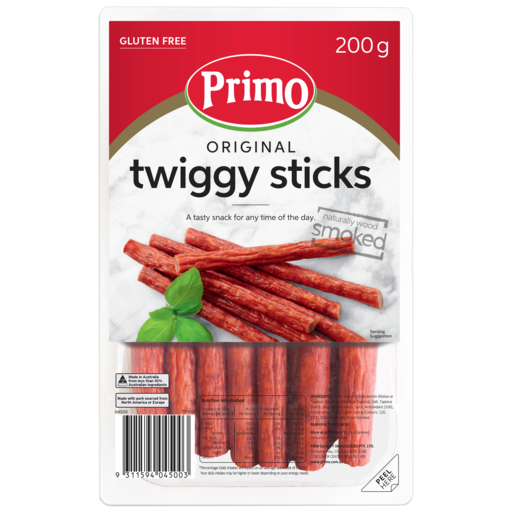 PRIMO ORIGINAL TWIGGY STICKS 6X200G