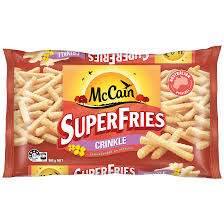 McCAIN SUPERFRIES CRINKLE CUT 12X900G