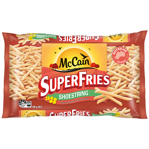 McCAIN SUPERFRIES SHOESTRINGS 12X900G