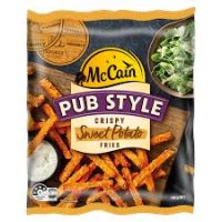 McCAIN SWEET POTATO STRAIGHT 12X750G